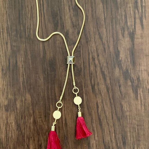 BCBG tassel disc necklace - Picture 7 of 11